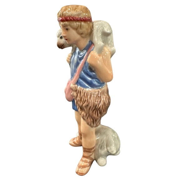 Fitz & Floyd Nativity Shepherd Boy Figurine 19-211 - Picture 2 of 7
